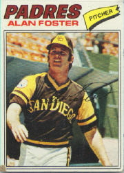 1977 Topps Baseball Cards      108     Alan Foster